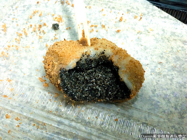 『桃園中壢』中原大學無名傳統麻糬★桃園版不老麻糬皮薄軟Q餡料多 /中原夜市必吃隱藏版美食