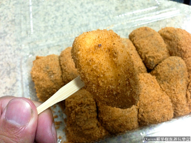 『桃園中壢』中原大學無名傳統麻糬★桃園版不老麻糬皮薄軟Q餡料多 /中原夜市必吃隱藏版美食