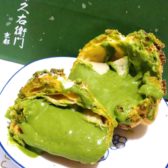 lulu matcha 露露抹茶館 抹茶泡芙