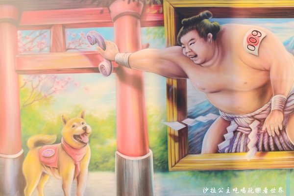 3D圖龍彩繪：台北景點中華電信彩繪牆『3D圖龍彩繪』近中正紀念堂