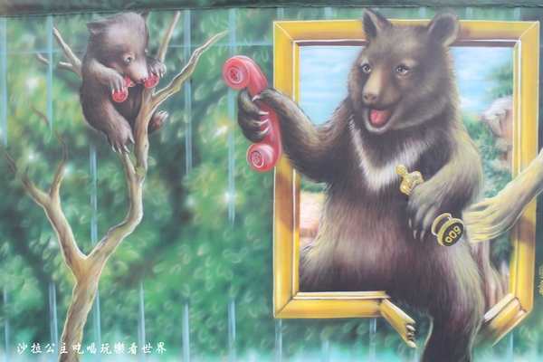 3D圖龍彩繪：台北景點中華電信彩繪牆『3D圖龍彩繪』近中正紀念堂