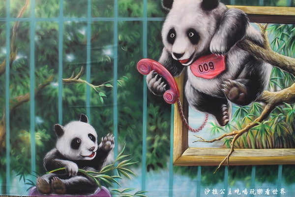 3D圖龍彩繪：台北景點中華電信彩繪牆『3D圖龍彩繪』近中正紀念堂