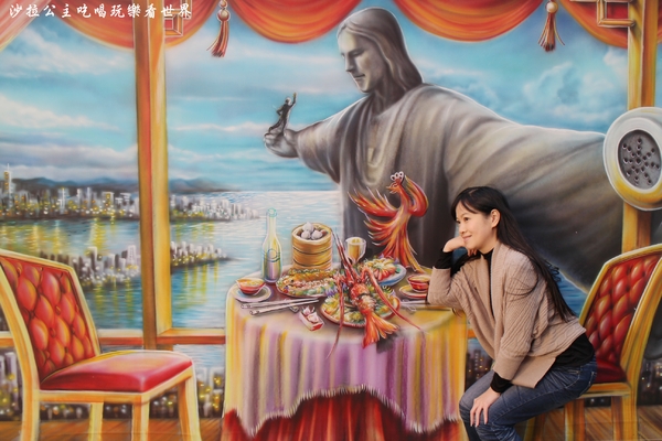 3D圖龍彩繪：台北景點中華電信彩繪牆『3D圖龍彩繪』近中正紀念堂