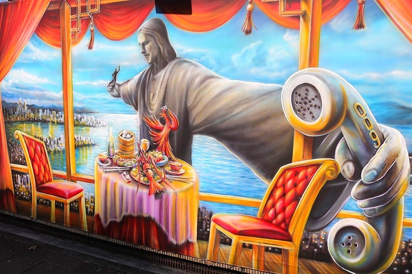 3D圖龍彩繪:【台北景點】中華電信3D圖龍彩繪牆~自由發揮創意跟彩繪圖互動,環遊世界是如此的輕輕鬆鬆,不再是遙不可及的夢想唷