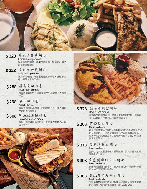 『桃園中壢美食』CARRIE’S美式早午餐(文末有菜單)★中壢sogo附近美式早午餐廳/瘋狂奶昔上傳IG超好拍30公分漢堡有夠威