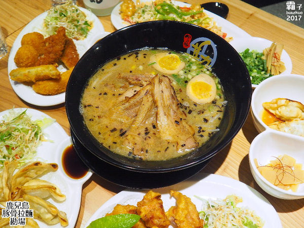 鹿兒島豚骨拉麵 勘場：鹿兒島豚骨拉麵勘場，入口即化的黑豬五花叉燒～