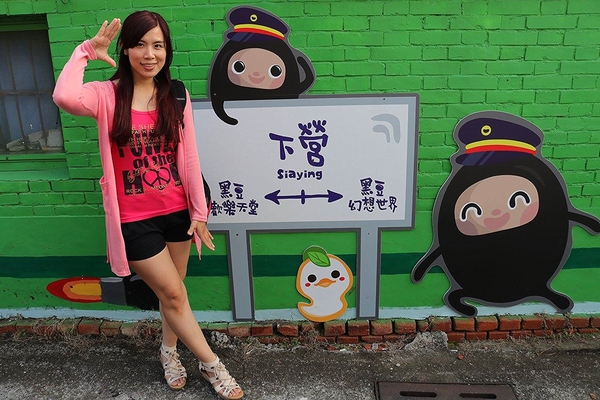 下營黑豆仔彩繪街：【台南景點】下營黑豆仔彩繪街揪古錐ㄟ!!必拍的景點又來啦~千變萬化可愛逗趣的黑豆仔忍者