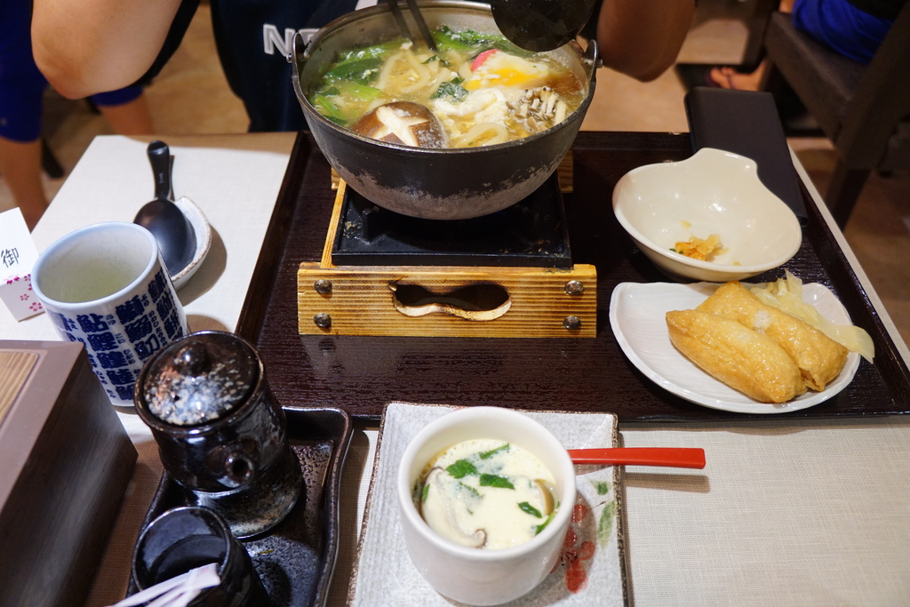 鍋燒烏龍麵+B餐