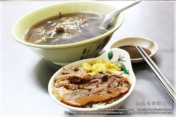 富民路無名鴨肉飯：【高雄】左營區。富民路無名鴨肉飯
