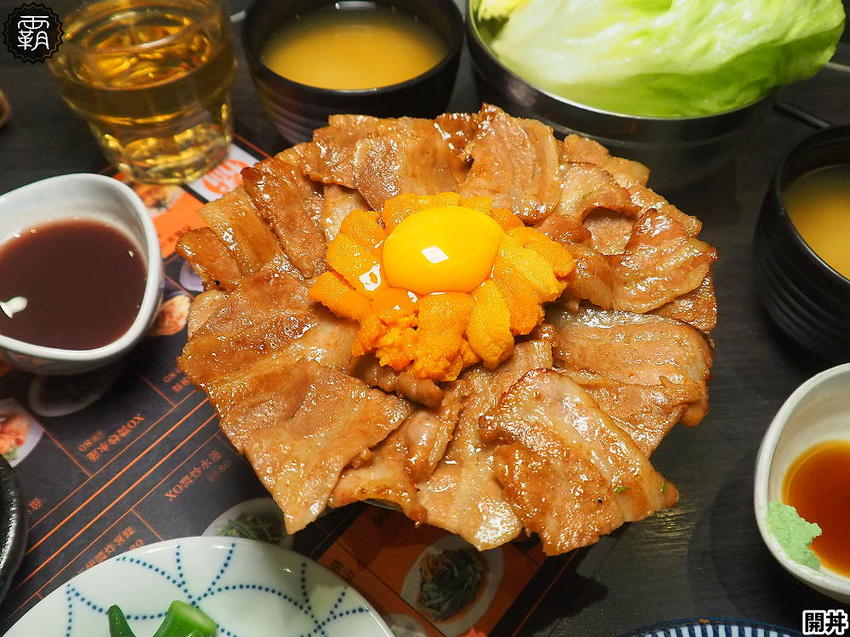 開丼 燒肉vs丼飯推出夏季海膽爆豚丼!地表最強爆膽王丼挑戰你的膽固醇!
