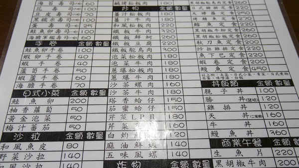 六町木日本料理-埔里美食：<南投埔里>六町木平價日本料理