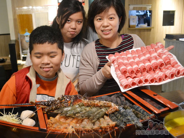 崔官木桶鍋28-天啊這頂級食材的份量