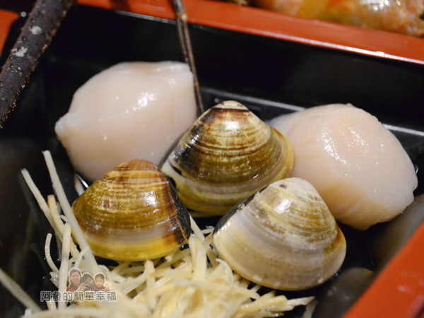 崔官木桶鍋38-干貝與大蛤蜊