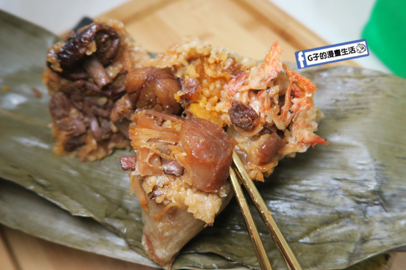 龐家肉粽-端午節推薦肉粽.免沾醬粽子,龐家三鮮頂級海味鮑魚粽.栗香櫻花蝦大干貝肉粽.台灣紅藜黑米肉粽.養生猴頭菇紅藜素粽