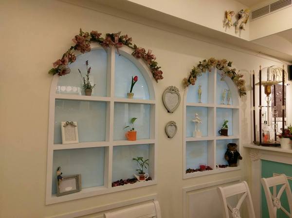 Oyami cafe(板橋店)：Oyami cafe-板橋美食  靠近捷運新埔站 包含鬆餅、義大利麵等  超適合和姊妹來這邊享用下午茶