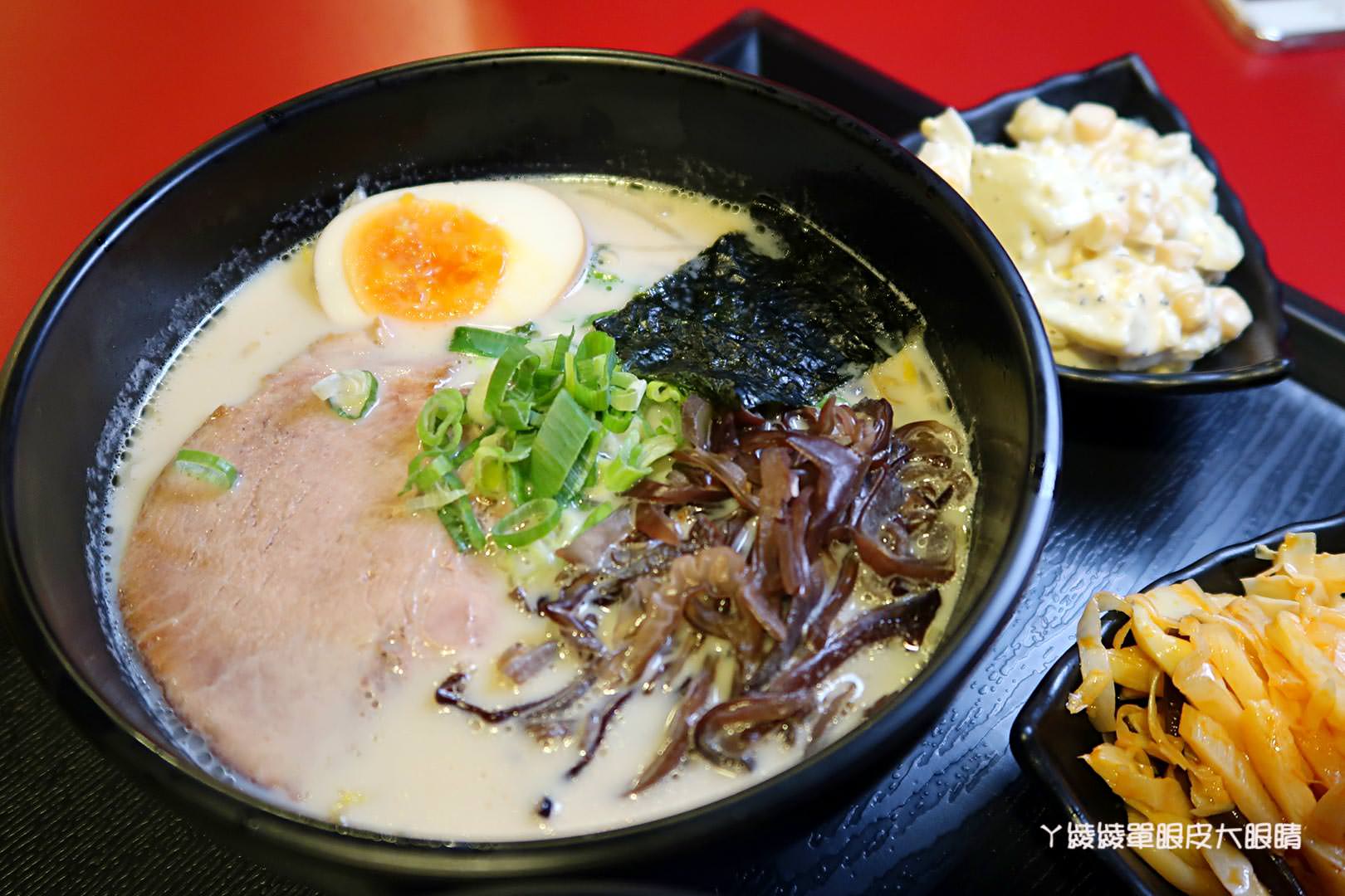 苗栗尚順廣場好吃平價拉麵|水戶藩拉麵丼飯 頭份尚順店,不用220元就可以吃到大碗拉麵加丼飯!