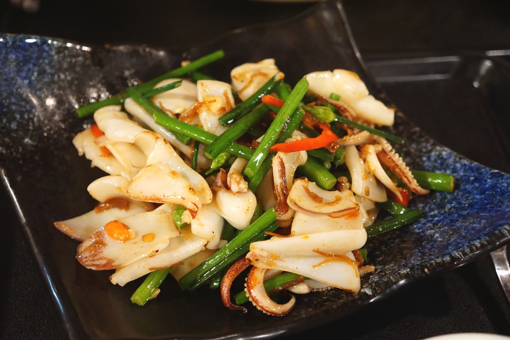 XO醬炒韭菜花船抽透抽套餐 XO醬炒韭菜花船抽透抽套餐