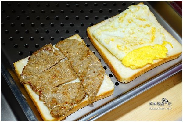 晨吉司漢肉排蛋吐司(裕民店)：晨吉司漢肉排蛋吐司-裕民店