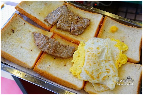 晨吉司漢肉排蛋吐司(裕民店)：晨吉司漢肉排蛋吐司-裕民店