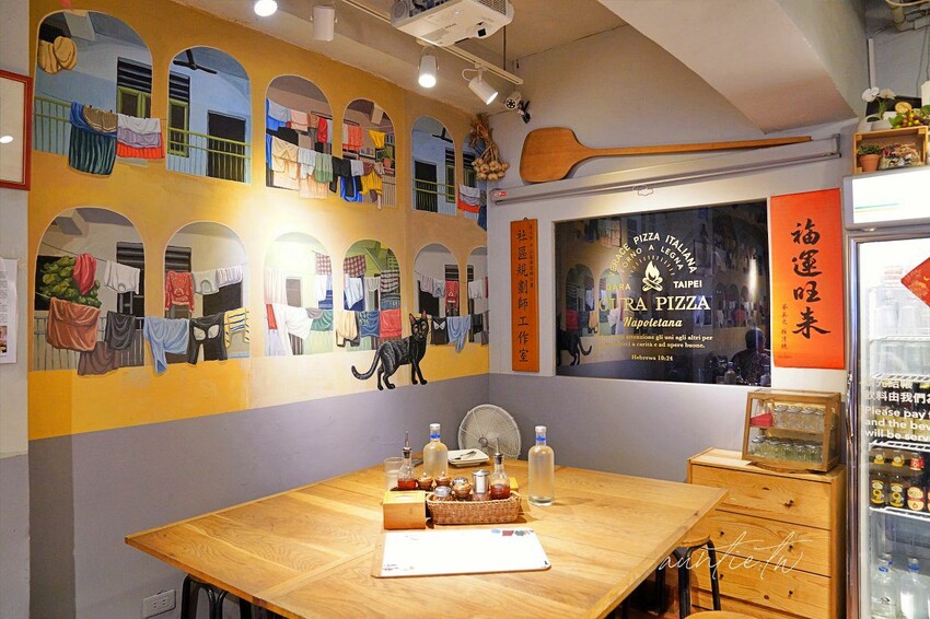 【台北】萬華｜CURA PIZZA，龍眼木窯烤手工披薩，道地拿坡里口味，美食在台北逗陣呷艋舺