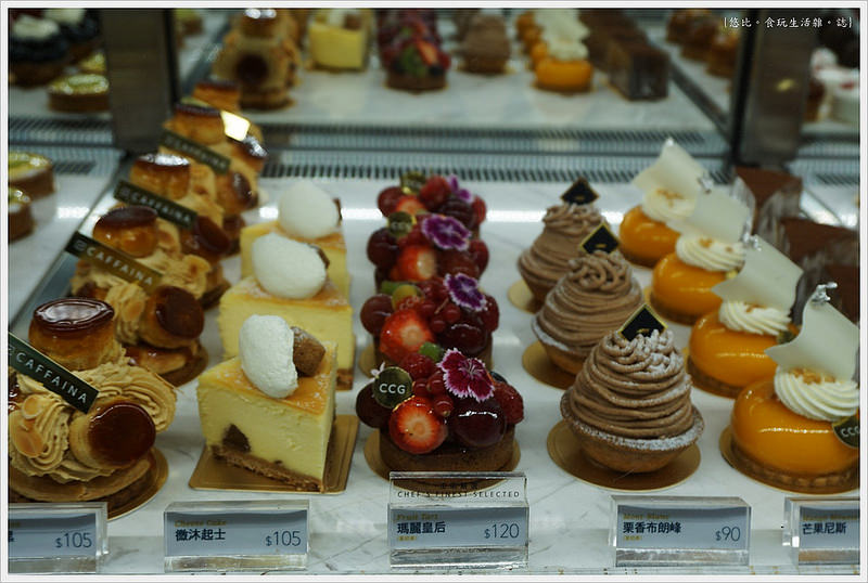 卡啡那CAFFAINA 大墩店-37-甜點櫃