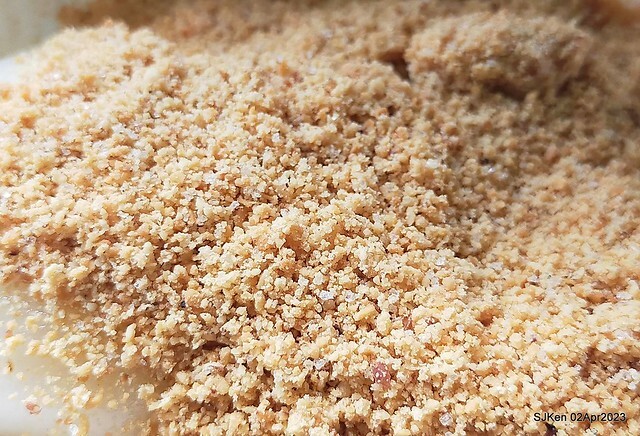 (新竹都城隍廟美食)「周家燒麻糬 」(Mochi with peanuts and sesame fillings), Hsinchu city, Apr 2, 2023, SJKen