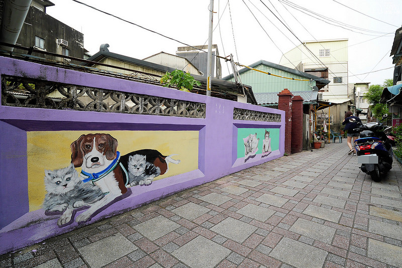 北港景點|北港公館里3D彩繪社區