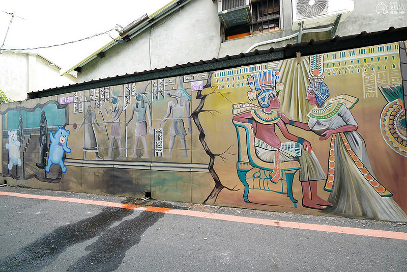 北港景點|北港公館里3D彩繪社區