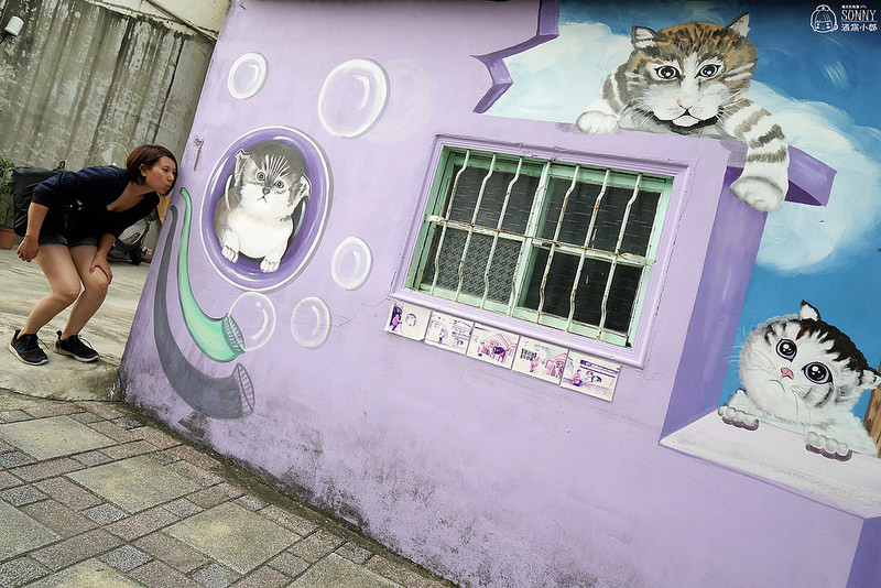 北港景點|北港公館里3D彩繪社區