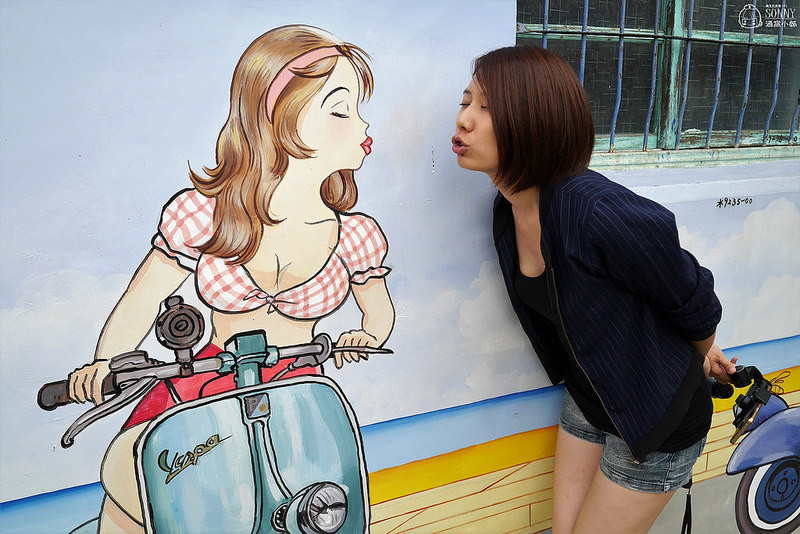 北港景點|北港公館里3D彩繪社區