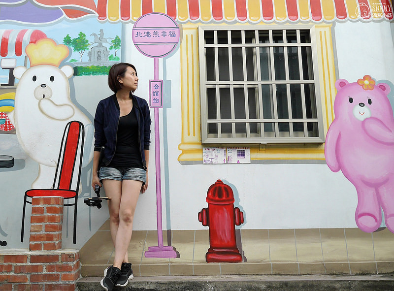 北港景點|北港公館里3D彩繪社區