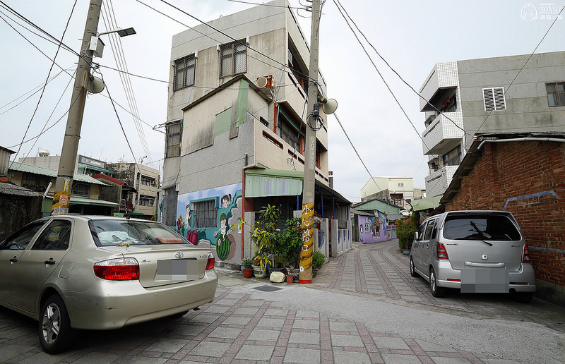 北港景點|北港公館里3D彩繪社區