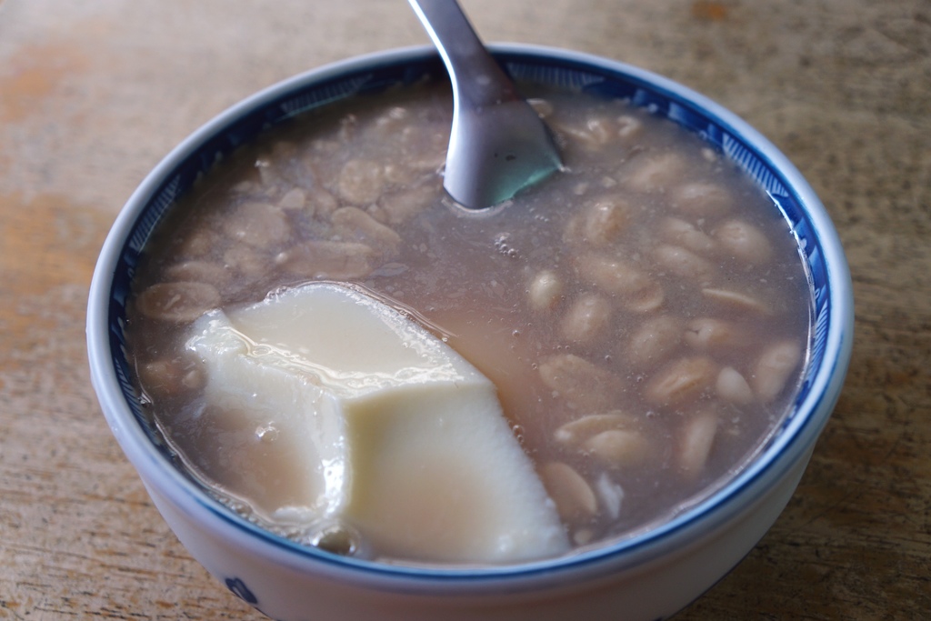 芋泥豆花加花生