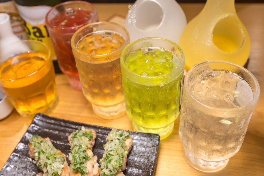 [東區居酒屋]激安の食事酒場（市府二號店）,明太子雞肉串3串100元,梅酒、清酒、啤酒限時無限暢飲,捷運市政府站1號出口 - 老莫 Say透透