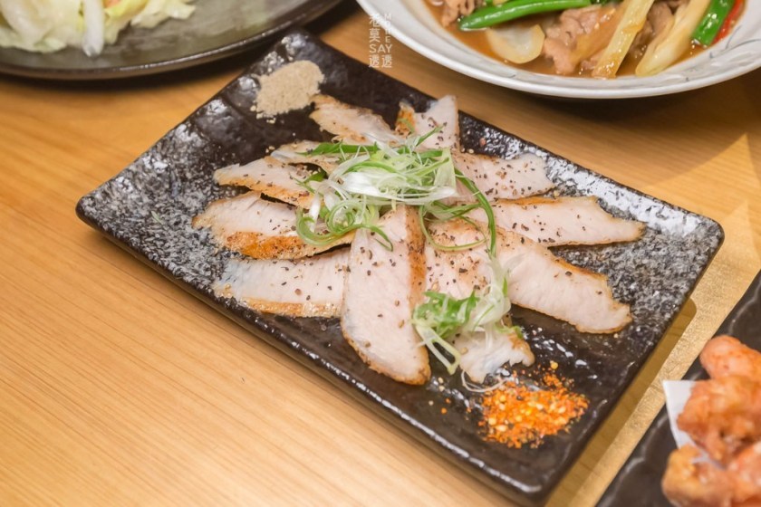 [東區居酒屋]激安の食事酒場（市府二號店）,明太子雞肉串3串100元,梅酒、清酒、啤酒限時無限暢飲,捷運市政府站1號出口 - 老莫 Say透透