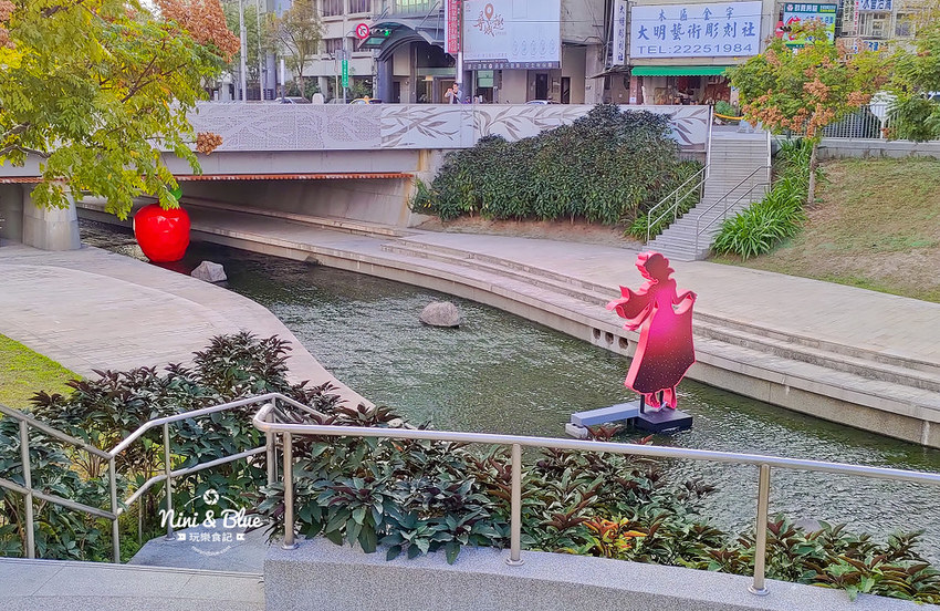 2019台中耶誕夢想世界.柳川水岸景觀步道04