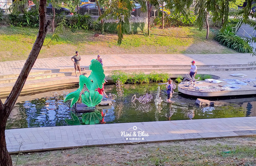 2019台中耶誕夢想世界.柳川水岸景觀步道09