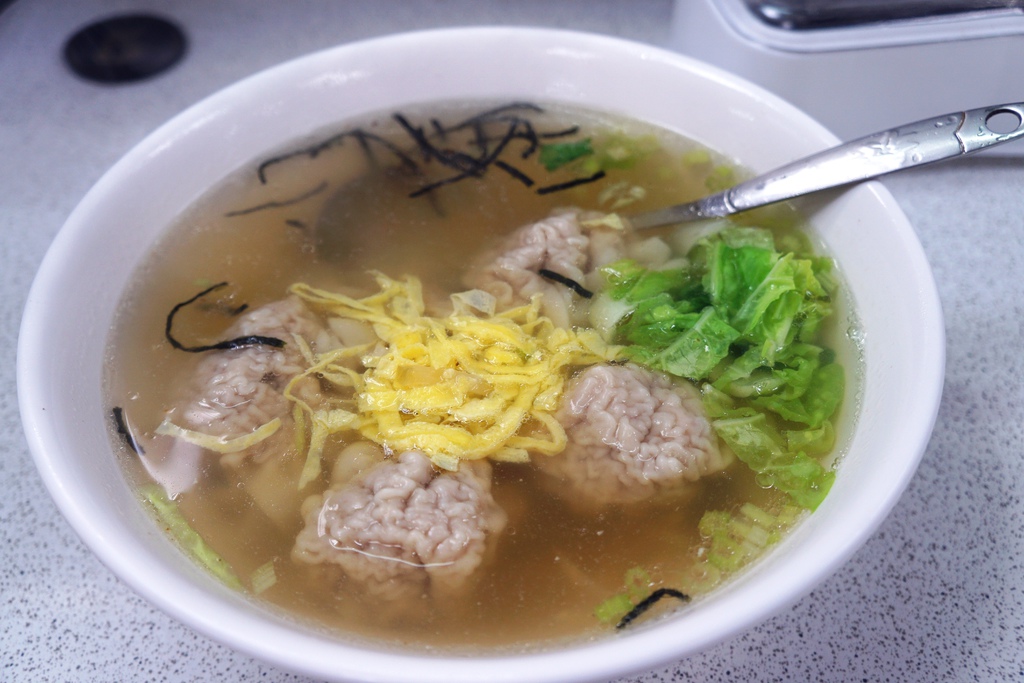 鮮肉大餛飩湯
