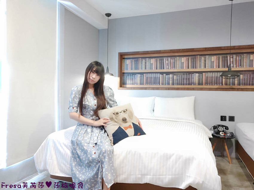 高雄飯店【帕鉑舍旅】高雄火車站斜對面／後驛商圈旁.優雅藝術的質感旅宿.房間大地點棒│家庭旅行│商務飯店