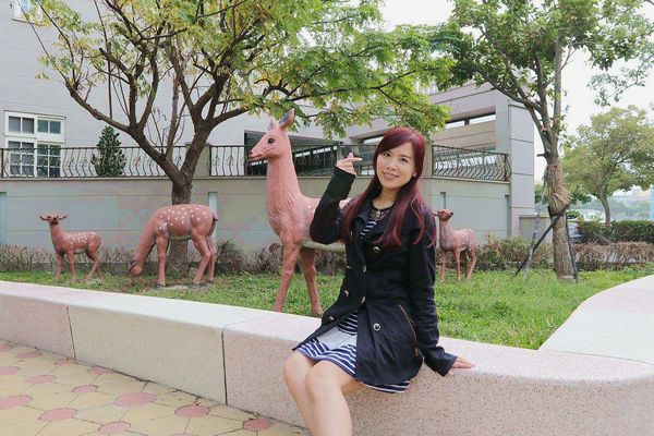 鹿港小鹿兒童公園：【彰化景點】彰化鹿港小鹿兒童公園/親子旅遊/沙坑、盪鞦韆、溜滑梯、小小攀岩、孩子的歡樂休憩遊樂區