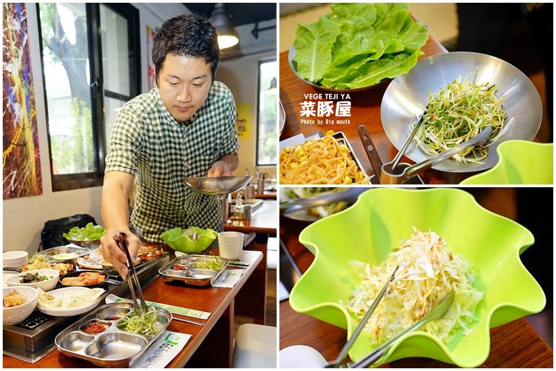 【台中美食】VEGE TEJI YA 菜豚屋‧來自日本、創意無限的生菜包肉!萬種吃法樂趣多!