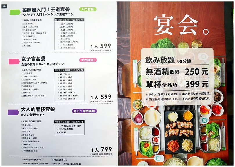 【台中美食】VEGE TEJI YA 菜豚屋‧來自日本、創意無限的生菜包肉!萬種吃法樂趣多!