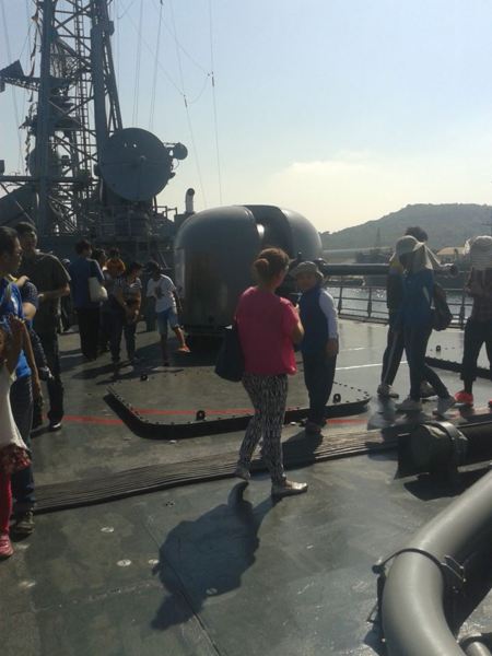 左營海軍軍區故事館：海軍左營東碼頭(3):派里級子儀艦