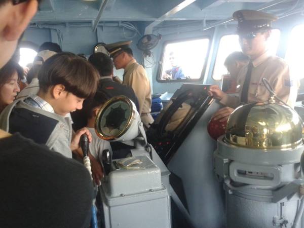 左營海軍軍區故事館:海軍左營東碼頭(1):中邦艦