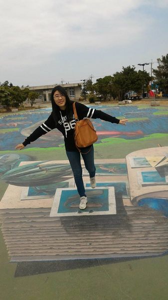 漫遊好美-立體彩繪村：嘉義布袋好美里超強3D彩繪  可以跟靜止的圖像互動  連大人都可以玩到不亦樂乎