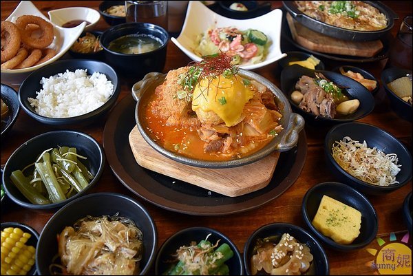 遇見和食-興大店:台中日式定食吃到飽。遇見和食興大店。日式和食套餐附餐小菜吃到飽CP值超高