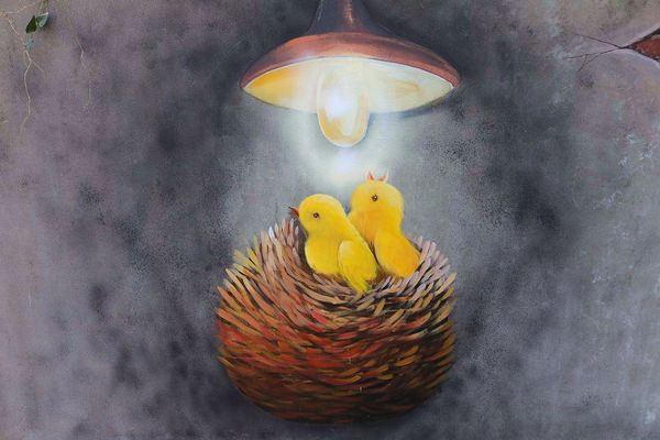 台中潭子國小彩繪巷:【台中景點】潭子國小彩繪~隨著走入時光的隧道,尋回兒時的記趣,跟著旅人的腳步,一塊來享受時光記趣吧