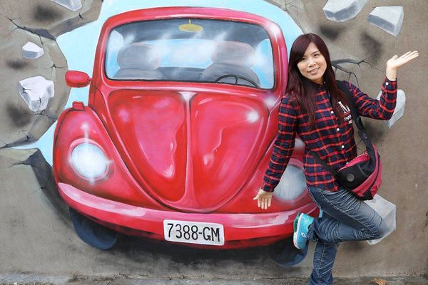 台中潭子國小彩繪巷:【台中景點】潭子國小彩繪~隨著走入時光的隧道,尋回兒時的記趣,跟著旅人的腳步,一塊來享受時光記趣吧