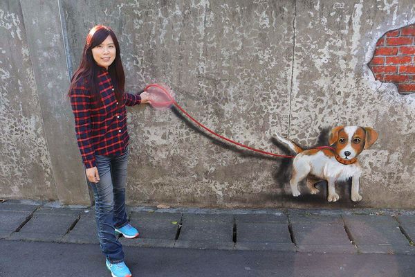 台中潭子國小彩繪巷:【台中景點】潭子國小彩繪~隨著走入時光的隧道,尋回兒時的記趣,跟著旅人的腳步,一塊來享受時光記趣吧