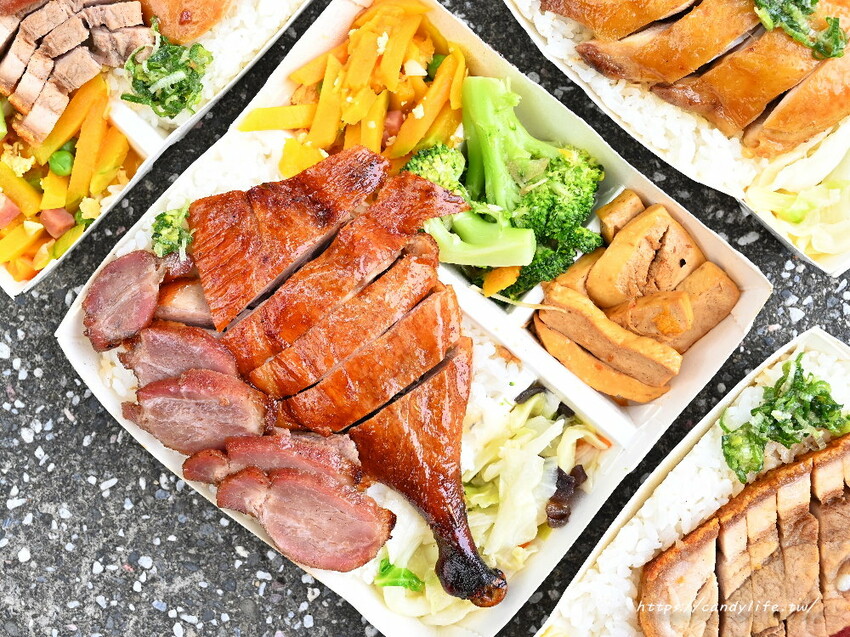 吉仕燒臘｜台中厲害燒臘便當，營業時間人潮沒停過，大推燒鴨腿便當，晚來吃不到！